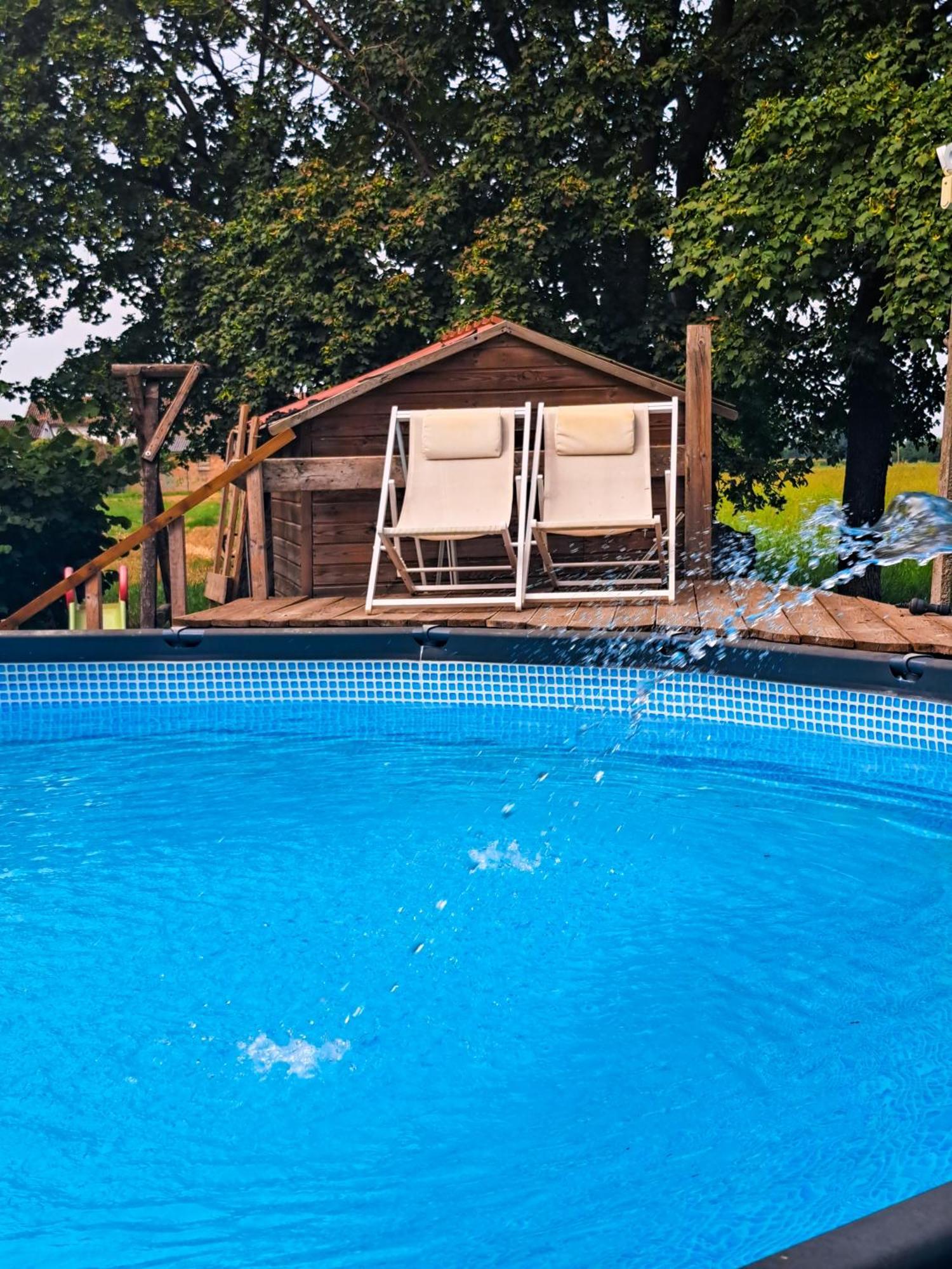 La Casina Bed & Breakfast Trecasali Eksteriør bilde