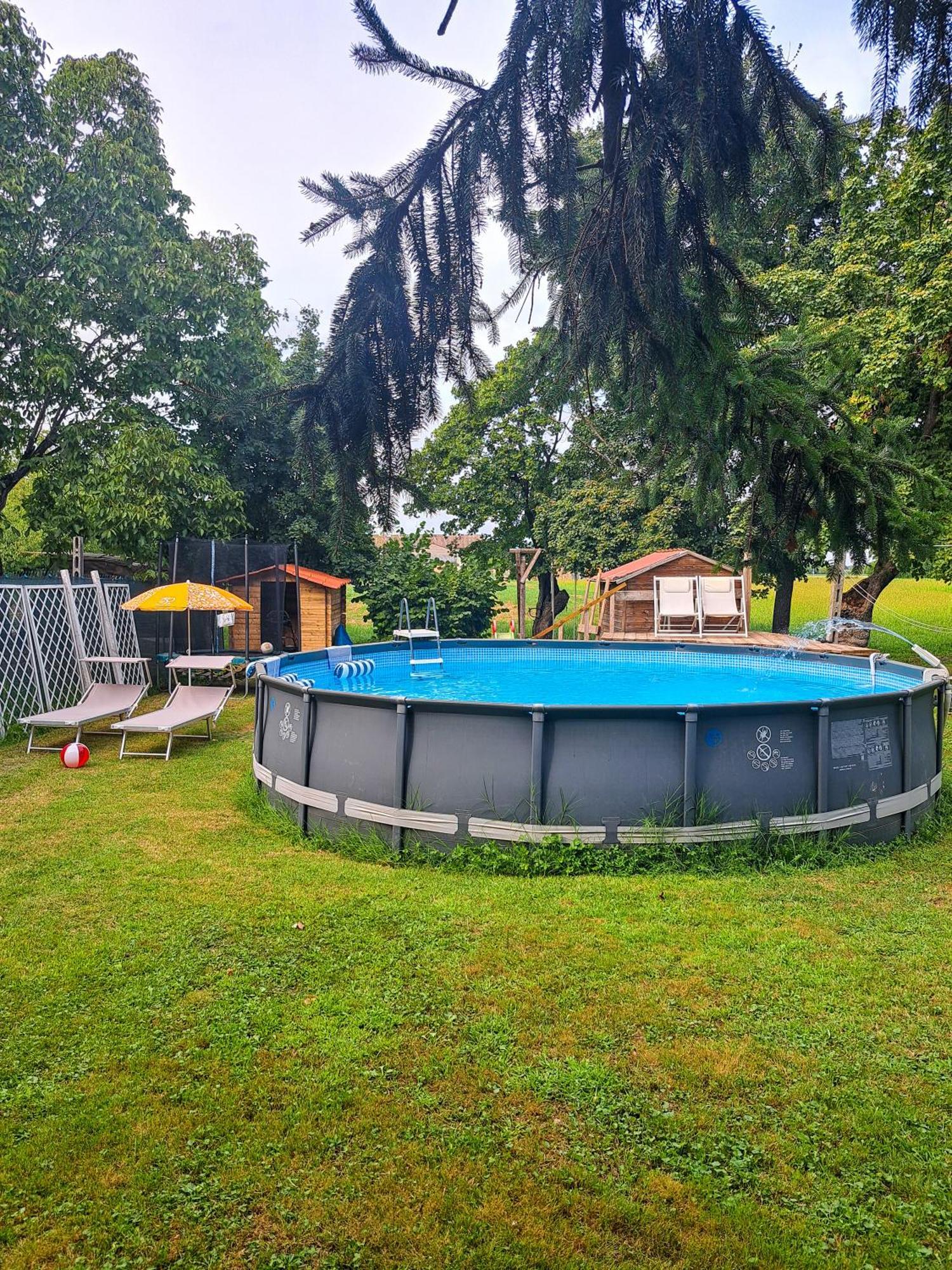 La Casina Bed & Breakfast Trecasali Eksteriør bilde